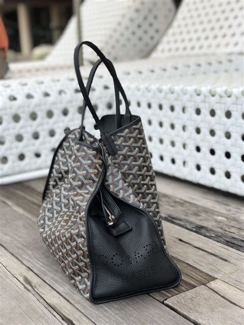 goyard semicircle tote|goyard bag official website.